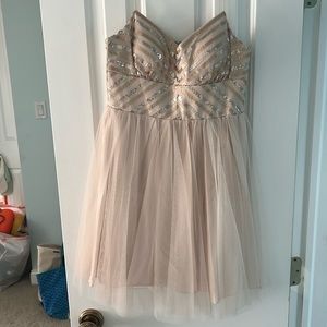 Aidan Mattox tulle dress